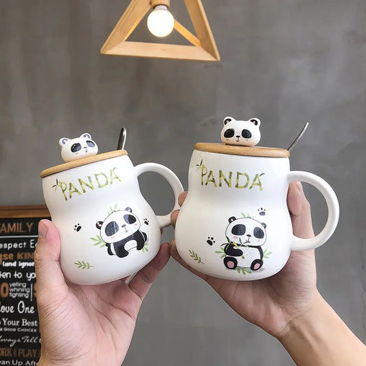 Cute cartoon panda Ceramics Mug